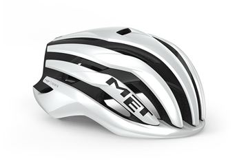 Picture of MET TRENTA MIPS WHITE BLACK | MATT GLOSSY